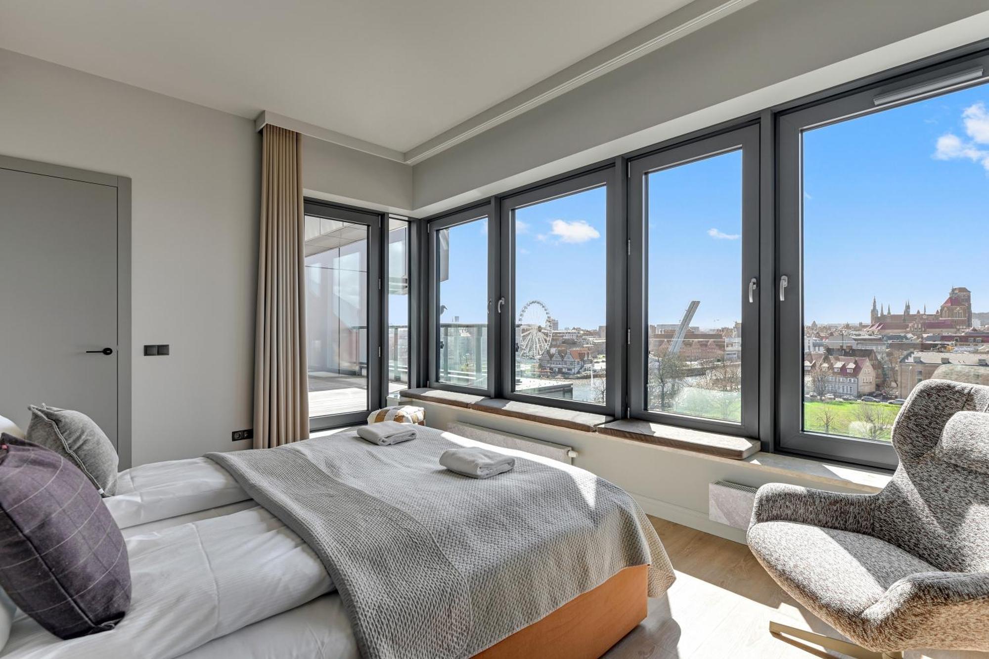 גדנסק Blue Mandarin Riverside Premium Sauna & Gym מראה חיצוני תמונה